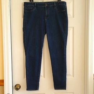 a.n.a blue jeans, size 18W, jeggings, used